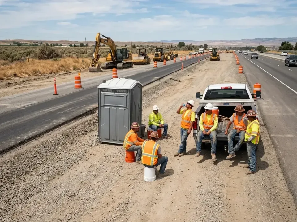 highway-road-construction-crew-007 — frequently asked questions, Porta Potty and Restroom Rentals in Poway, CA
